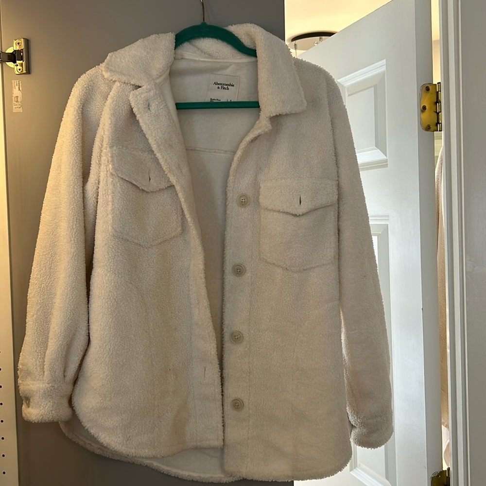 Abercrombie Sherpa shirt jacket